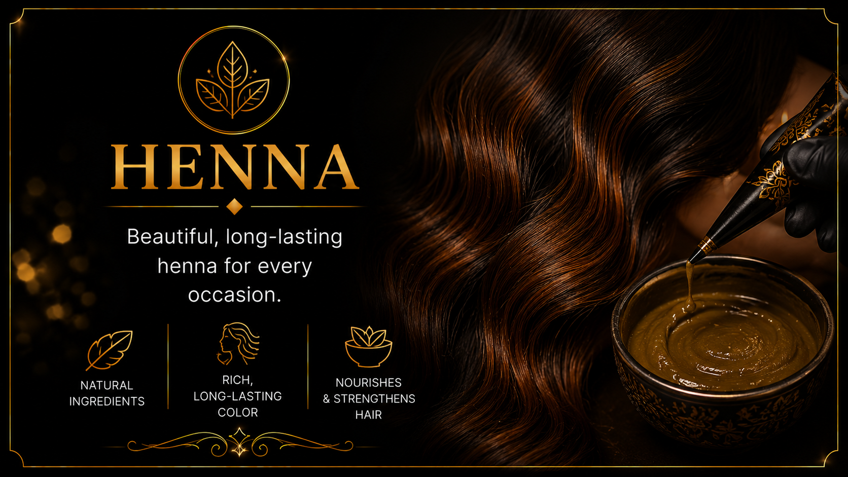 Hair Henna - Beautiful, long-lasting henna for every occasion